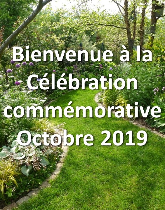 Octobre 2019 Commémoration mensuelle des défunts